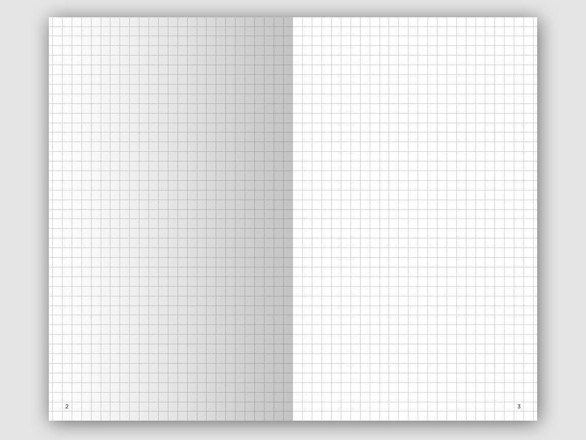 Cahier Bullet Log Traveler's Notebook BU JO Format Cahier Bundle Set - Grid, Blank, Dot Grid, Blank - Printable Insert